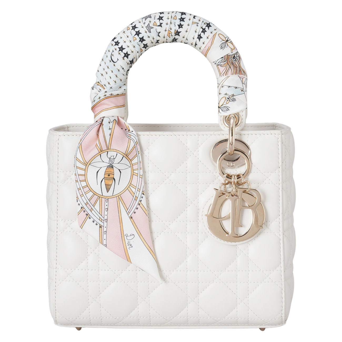 CHRISTIAN DIOR(USED)디올 레이디디올 스몰 & 트윌리